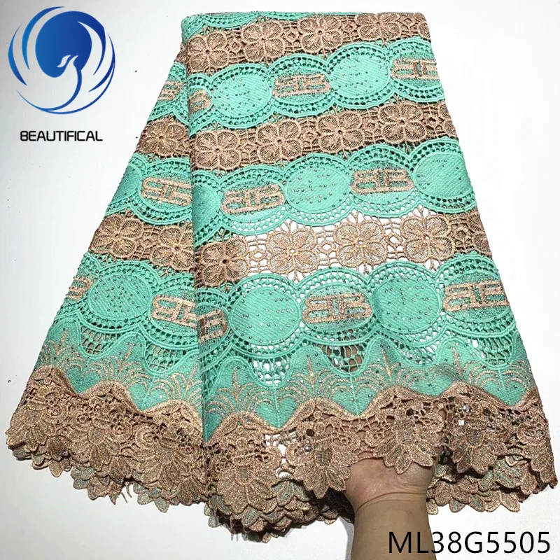 BEAUTIFICAL Lace African for Dress Embroidery Guipure Fabric Cord Lace African 2019 5 yards/lot ML38G55
BEAUTIFICAL Lace African for Dress Embroidery Guipure Fabric Cord Lace African 2019 5 yards/lot ML38G55