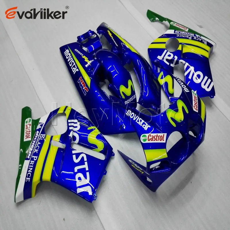 ABS fairing for CBR250RR MC19 1988 1989 blue white CBR250RR 88 89 motorcycle panels Injection mold H2
ABS fairing for CBR250RR MC19 1988 1989 blue white CBR250RR 88 89 motorcycle panels Injection mold H2