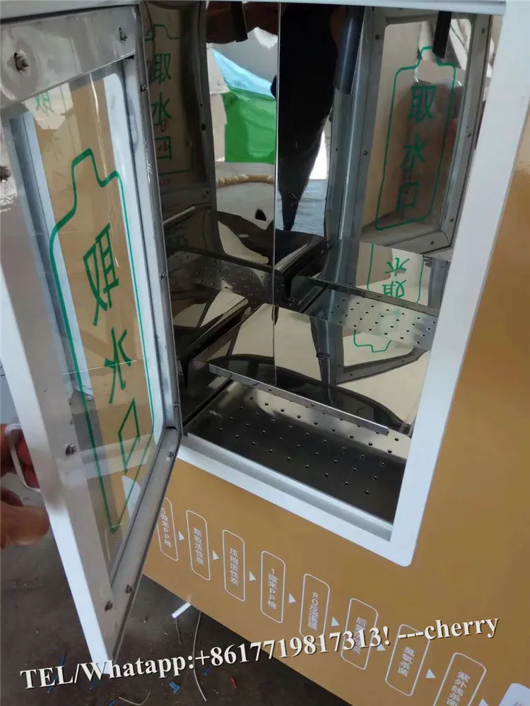 High quality LED DISPLAY water bottle vending machine/reverse osmosis water vending machine/vending water machine
High quality LED DISPLAY water bottle vending machine/reverse osmosis water vending machine/vending water machine