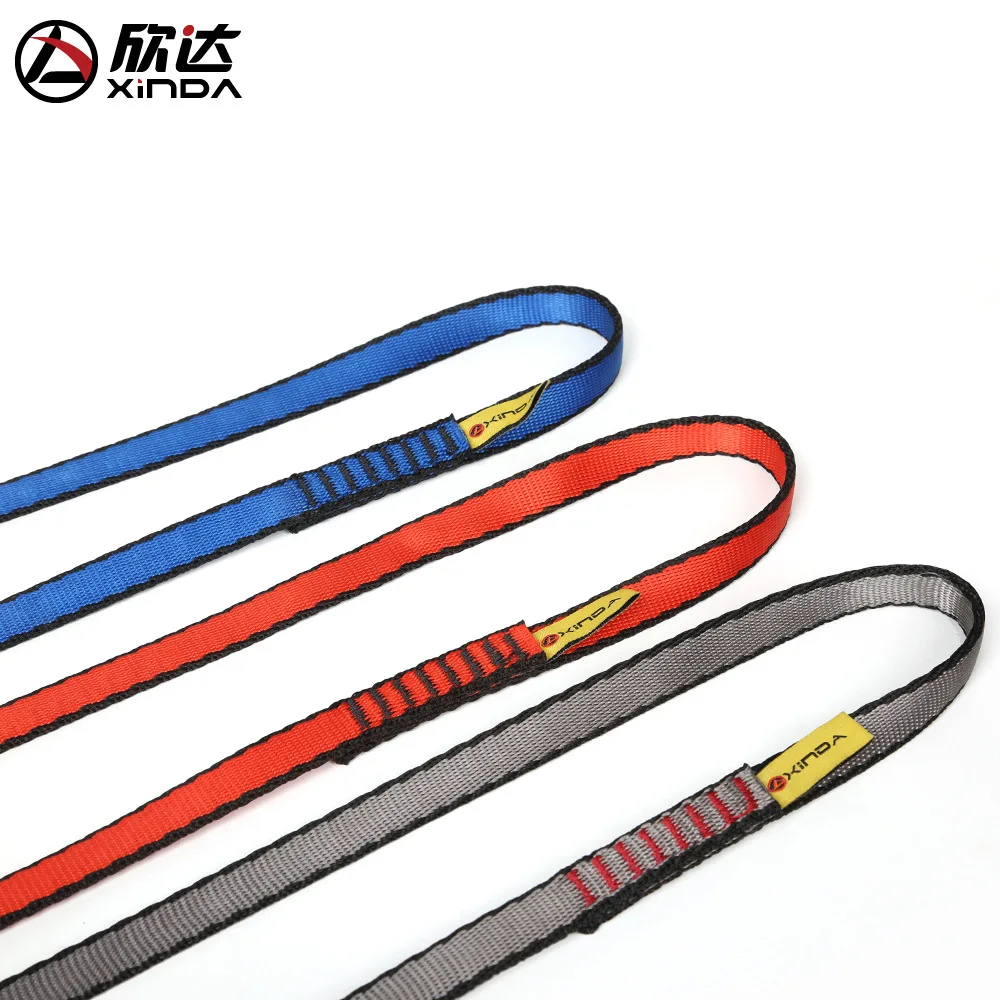 XINDA New outdoor climbing climbing downhill high resistance flat belt protection nylon climbing and safety equipment 60-150CM
XINDA New outdoor climbing climbing downhill high resistance flat belt protection nylon climbing and safety equipment 60-150CM