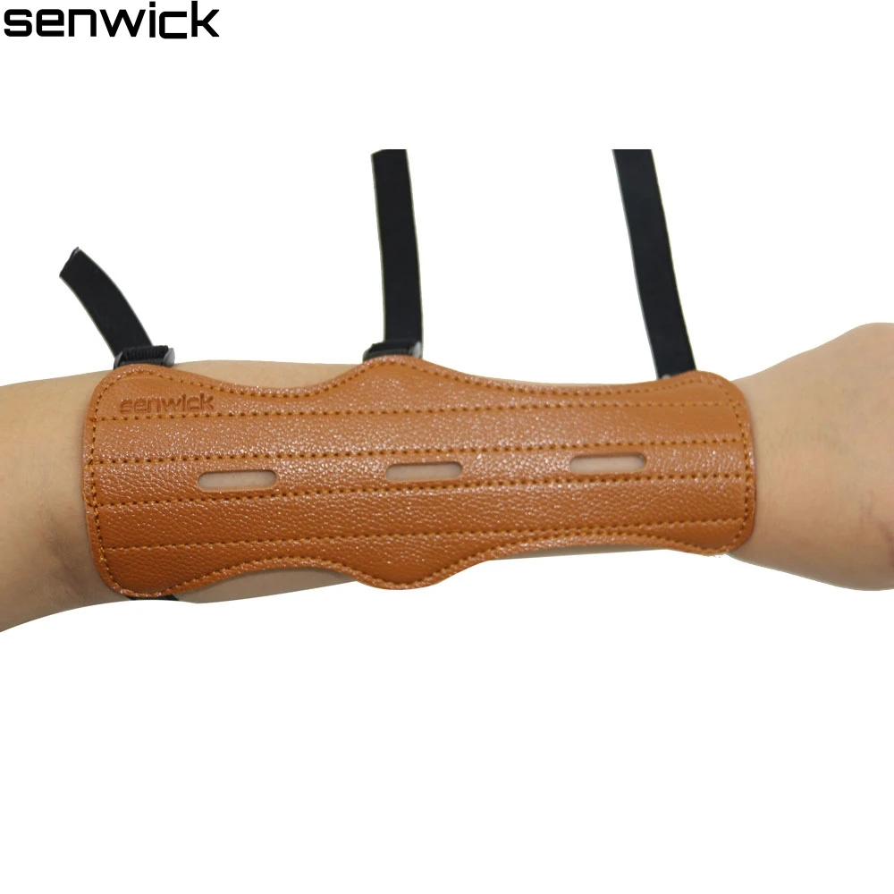2017 New Style Brown Archery Arm Guard Bow And Arrow Protective Gears 3 Straps Leather for Hunting Shooting
2017 New Style Brown Archery Arm Guard Bow And Arrow Protective Gears 3 Straps Leather for Hunting Shooting