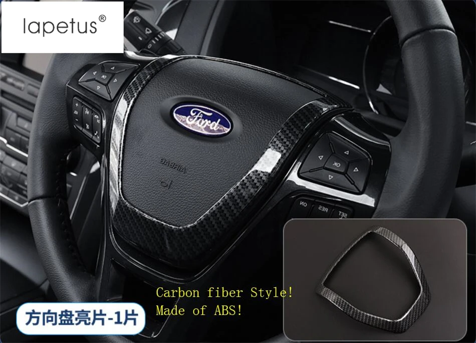 Lapetus Accessories For Ford Explorer 2016 2017 2018 Center Steering Wheel Frame Molding Cover Kit Trim 1 Pcs / ABS
Lapetus Accessories For Ford Explorer 2016 2017 2018 Center Steering Wheel Frame Molding Cover Kit Trim 1 Pcs / ABS