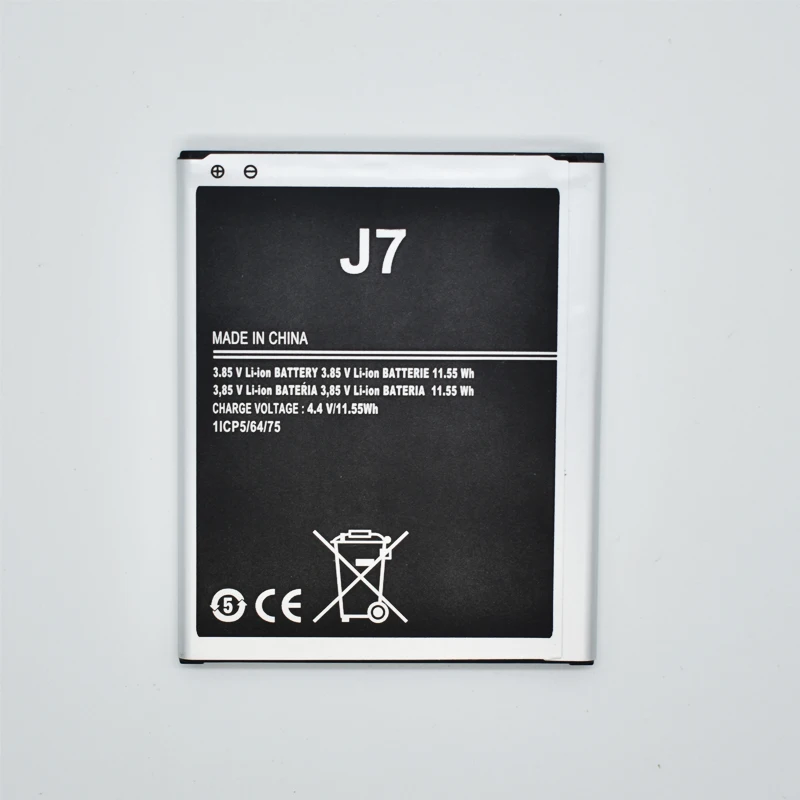 Аккумулятор Hekiy для телефона Оригинальная батарея Samsung GALAXY J7 2015 J7008 J700F J7009 J7000 3000