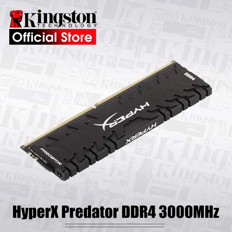 Фото Kingston HyperX Predator DDR4 8GB 16GB 3200MHz 3600MHz 4000MHz CL16 DIMM XMP HX432C16PB3K2/16 Memoria Ram для оперативной памяти(Aliexpress на русском)