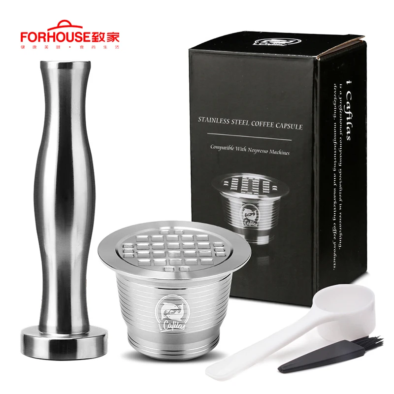 Coffee Tamper Stainless Steel Solid Espresso Coffee Tool For Nespresso Capsule Machine Powdered Hammer
Coffee Tamper Stainless Steel Solid Espresso Coffee Tool For Nespresso Capsule Machine Powdered Hammer