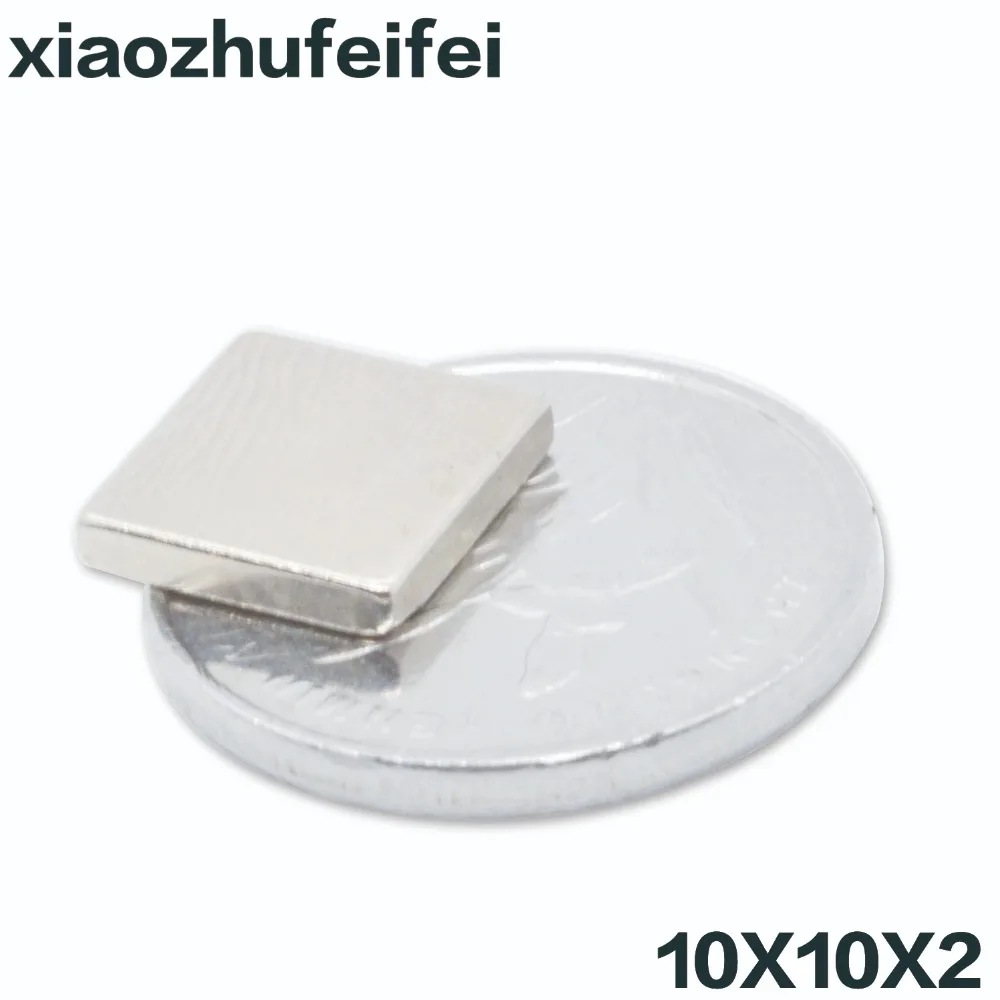 500pcs 10mm x 10mm x 2mm Super Powerful Strong Rare Earth Block NdFeB Magnet 10x10x2 Neodymium N35 Magnets 10*10*2
500pcs 10mm x 10mm x 2mm Super Powerful Strong Rare Earth Block NdFeB Magnet 10x10x2 Neodymium N35 Magnets 10*10*2