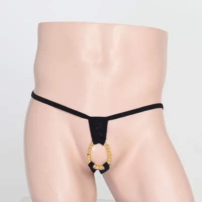 2018 Sexy Mens O-rings and Beads G-string Bikini Briefs Gay Male Underwear Underpants jockstrap Open Butt Panties
2018 Sexy Mens O-rings and Beads G-string Bikini Briefs Gay Male Underwear Underpants jockstrap Open Butt Panties