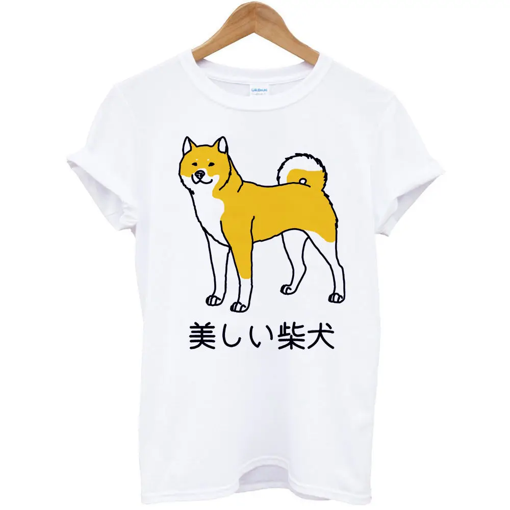 Футболка Shibe Doge с собакой кошкой японским животным|animal t-shirt|t-shirt t-shirtjapan t-shirt |