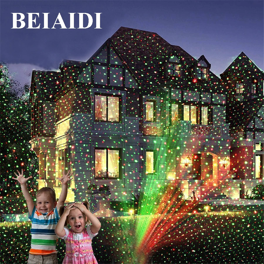 BEIAIDI Outdoor R&G Laser Projector Lamp Full Sky Star Christmas Laser Show Landscape Xmas Garden Party Disco DJ LED Stage Light
BEIAIDI Outdoor R&G Laser Projector Lamp Full Sky Star Christmas Laser Show Landscape Xmas Garden Party Disco DJ LED Stage Light