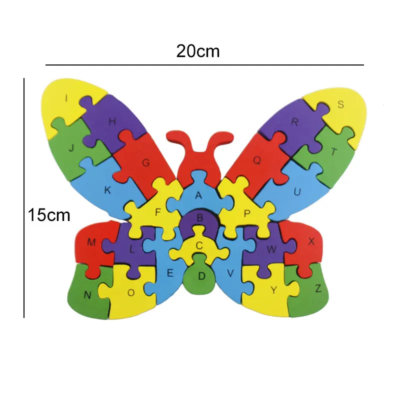 Logwood Wooden Toy Puzzle Game 3D Puzzle Animal Wooden Puzzle Butterfly Board for Children Learning Educational Baby Table Game
Logwood Wooden Toy Puzzle Game 3D Puzzle Animal Wooden Puzzle Butterfly Board for Children Learning Educational Baby Table Game
