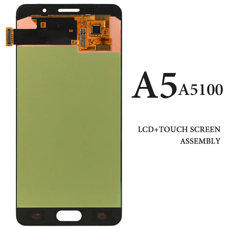 OEM Screen Replacement For Samsung A5 2016 LCD Touch Screen For SAM A5 A510 Display Screen Assembly Digitizer No Frame
OEM Screen Replacement For Samsung A5 2016 LCD Touch Screen For SAM A5 A510 Display Screen Assembly Digitizer No Frame