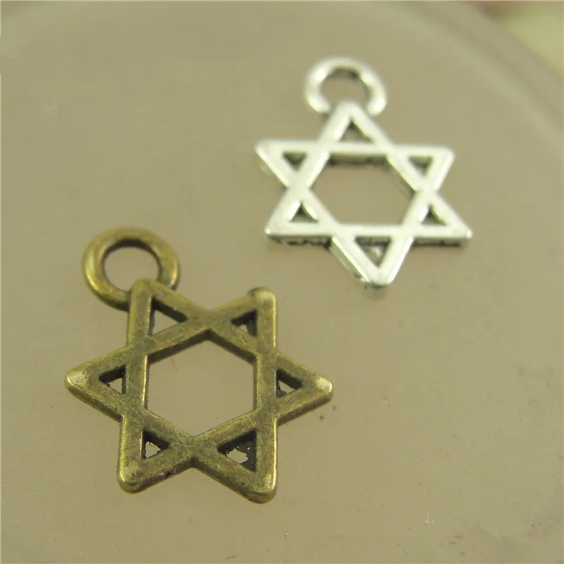 200Pcs/lot Antique Bronze Hexagram Charms 13*9MM Geometric Pendant Bracelets Charms
200Pcs/lot Antique Bronze Hexagram Charms 13*9MM Geometric Pendant Bracelets Charms