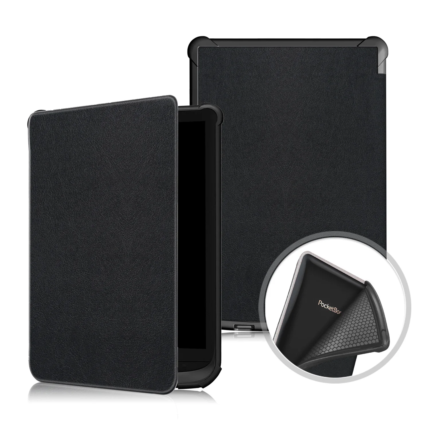 Умный Магнитный чехол из ПУ кожи для Pocketbook 627/616/632 Touch LUX4 / Basic LUX2 | Компьютеры и офис