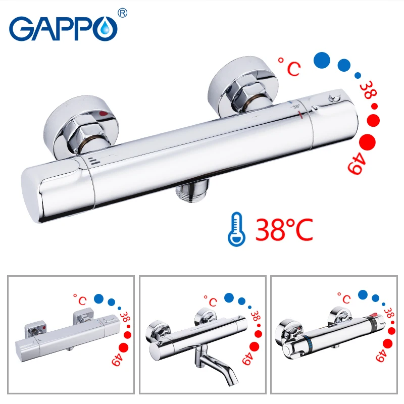 GAPPO Bathtub Faucets bath mixer with thermostat wall mounted waterfall tub faucet thermostatic bath tapware griferia
GAPPO Bathtub Faucets bath mixer with thermostat wall mounted waterfall tub faucet thermostatic bath tapware griferia