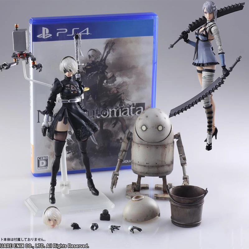 NieR Automata YoRHa № 2 Тип B figma 2B машина Lifeform Kaine Nier action фигурка кукла модель игрушка
