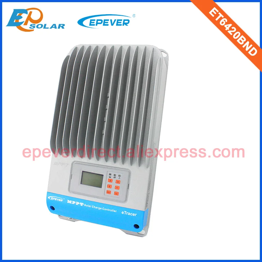 eTracer ET6420BND solar panel charging controller 12v 24v 36v 48v Max PV input 190V 60A 60amp
eTracer ET6420BND solar panel charging controller 12v 24v 36v 48v Max PV input 190V 60A 60amp