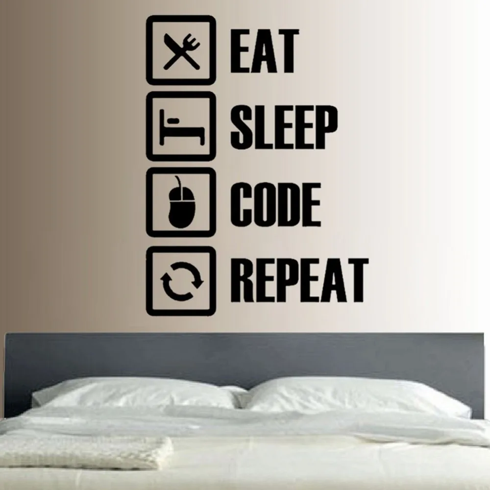 2018 Stickers Kililaya Computer Geek It Programmer Office Wall Decal Student Dorm Sticker Children Kids' Bedroom Wallpaper X133
2018 Stickers Kililaya Computer Geek It Programmer Office Wall Decal Student Dorm Sticker Children Kids' Bedroom Wallpaper X133