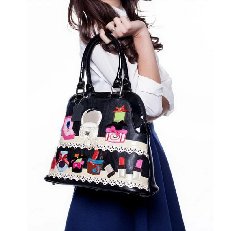 SJ Women Shoulder Bags Female Messenger Bag Handbags Totes Braccialini Brand Style Handicraft Art Cartoon Jewelry Cosmetics
SJ Women Shoulder Bags Female Messenger Bag Handbags Totes Braccialini Brand Style Handicraft Art Cartoon Jewelry Cosmetics