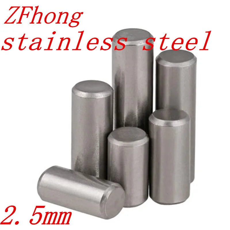 200pcs GB119 diameter 2.5mm m2.5 304 Stainless steel cylindrical pin Dowel pins L=5/6/8/10/11/12/13/16/20/22/25//28/30/32/35/40
200pcs GB119 diameter 2.5mm m2.5 304 Stainless steel cylindrical pin Dowel pins L=5/6/8/10/11/12/13/16/20/22/25//28/30/32/35/40