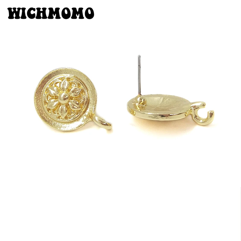 New 19*13mm 6pieces/bag High Quality Zinc Alloy Small Flower Earring Base Connectors Linkers for DIY Earring Jewelry Accessories
New 19*13mm 6pieces/bag High Quality Zinc Alloy Small Flower Earring Base Connectors Linkers for DIY Earring Jewelry Accessories