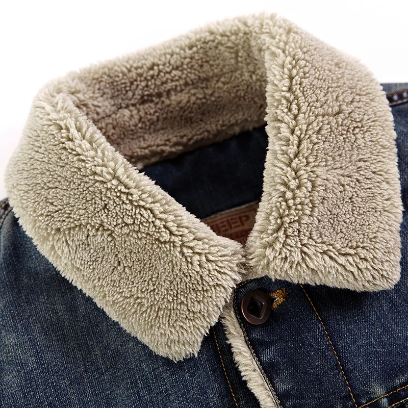 2019 New Winter Mens Fashion AFS JEP Men Denim Jacket Eur Style Casual Fur Thick Jeans Blazer Plus Velvet Outwear Coat Size 4XL
2019 New Winter Mens Fashion AFS JEP Men Denim Jacket Eur Style Casual Fur Thick Jeans Blazer Plus Velvet Outwear Coat Size 4XL