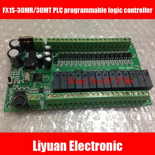 Фото FX1S-30MR/30MT программируемый логический контроллер PLC RS232 RS485 modbus Master - купить по