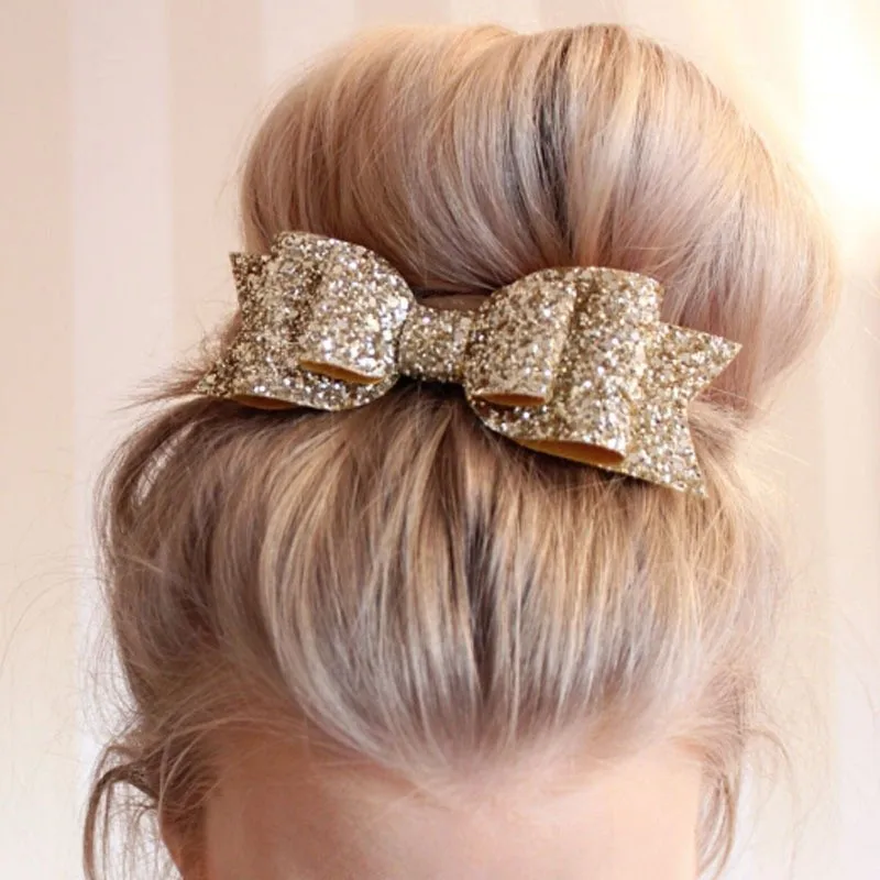 1 Pcs New Fashion Women Solid Color Hair Clips Lady Girls Sequin Big Bowknot Barrette Hairpin Hair Bow Accessories Headdress
1 Pcs New Fashion Women Solid Color Hair Clips Lady Girls Sequin Big Bowknot Barrette Hairpin Hair Bow Accessories Headdress