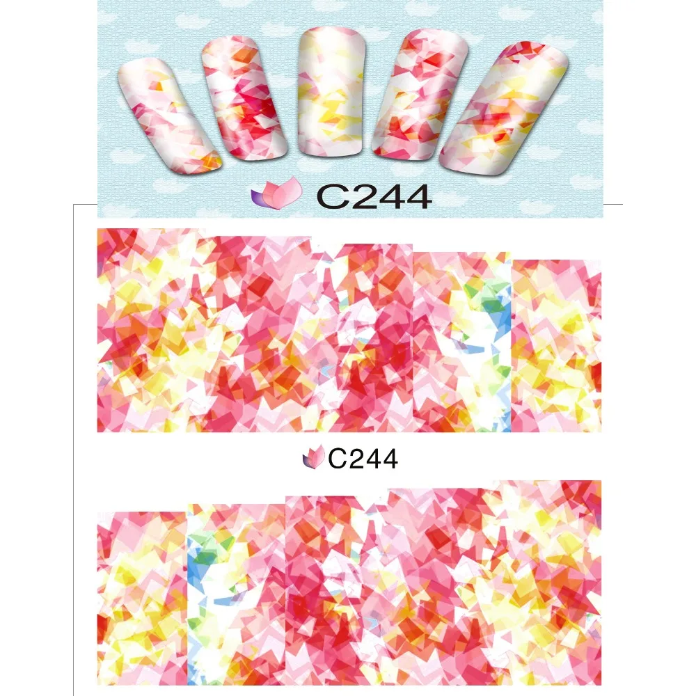 NAIL ART BEAUTY WATER DECAL SLIDER NAIL STICKER COLORFUL FLOWER HEAD BONES SKULL HALLOWEE BROKEN GLASS C244-251
NAIL ART BEAUTY WATER DECAL SLIDER NAIL STICKER COLORFUL FLOWER HEAD BONES SKULL HALLOWEE BROKEN GLASS C244-251