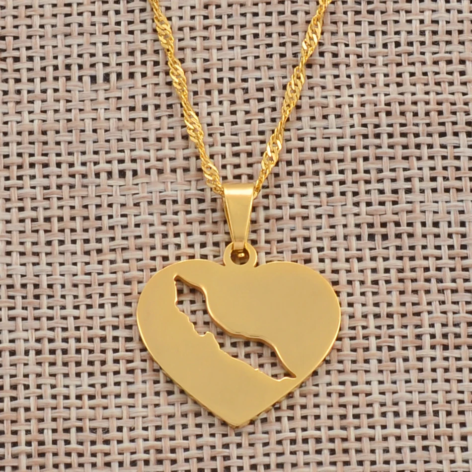Anniyo Heart Curacao Islands Map Pendant Necklaces Gold Color Jewelry Maps Gift #109621
Anniyo Heart Curacao Islands Map Pendant Necklaces Gold Color Jewelry Maps Gift #109621