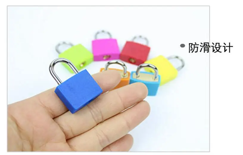 Mini Color plastic sleeve padlock Student book/ Diary lock Piggy bank lock ,Luggage padlock 23mm
Mini Color plastic sleeve padlock Student book/ Diary lock Piggy bank lock ,Luggage padlock 23mm
