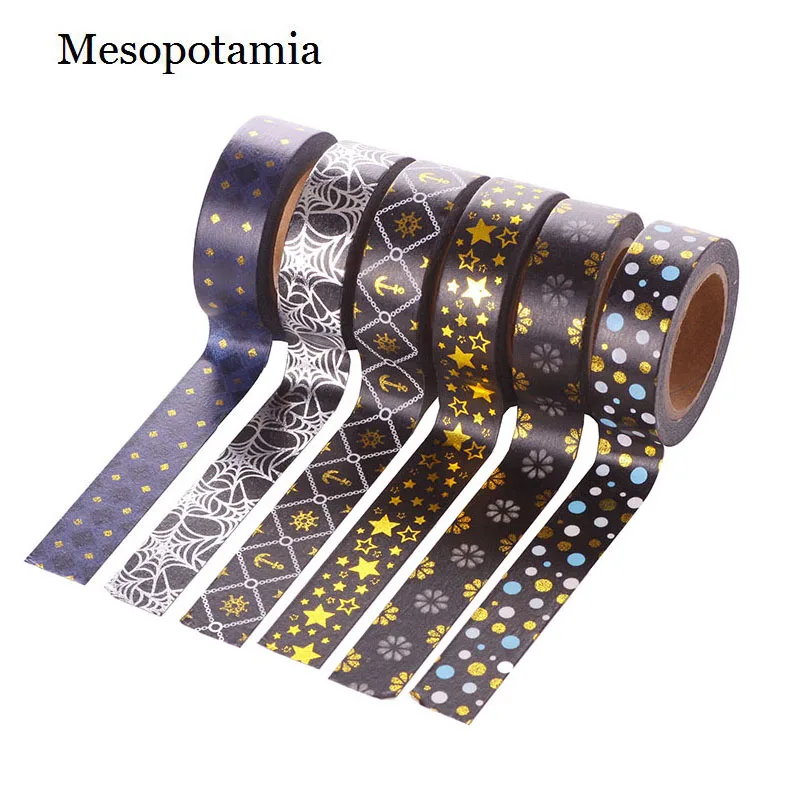 DIY Scrapbooking Hot Stamping Bronzing Cobweb Stars Spider Web Stickers Adhesive Tape Decorative Craft Sewing Stamping Stickers
DIY Scrapbooking Hot Stamping Bronzing Cobweb Stars Spider Web Stickers Adhesive Tape Decorative Craft Sewing Stamping Stickers