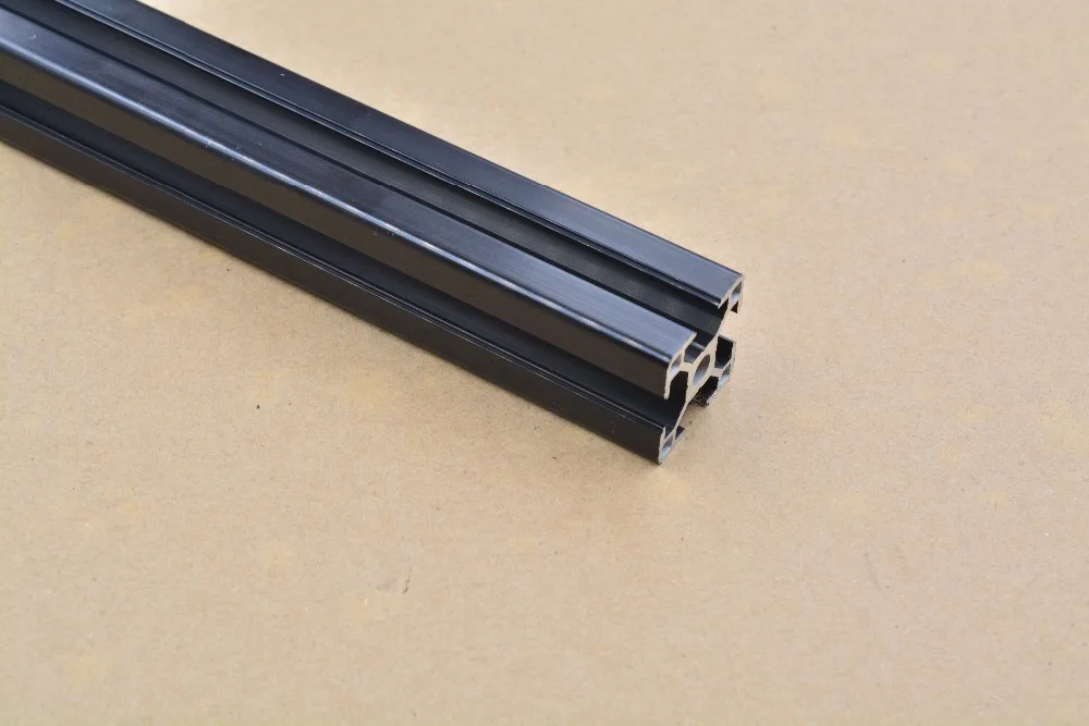 Black 3030 aluminum extrusion profile european standard length 550mm 560mm wall thickness 1.8mm workbench 1pcs
Black 3030 aluminum extrusion profile european standard length 550mm 560mm wall thickness 1.8mm workbench 1pcs