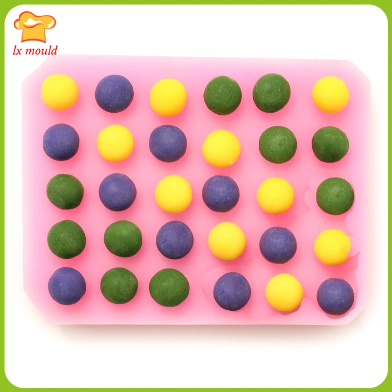 30 with Pearl Silicone Baking Mould Mini Ball Chocolate Cake Utensils Dessert Moulds
30 with Pearl Silicone Baking Mould Mini Ball Chocolate Cake Utensils Dessert Moulds