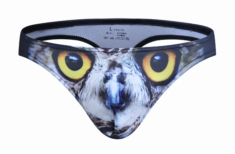 NEW 2019 Sexy underwear men briefs 3D Animal printed Gay Underwear shorts Breathable Briefs Sexy slips Male Panties Hot
NEW 2019 Sexy underwear men briefs 3D Animal printed Gay Underwear shorts Breathable Briefs Sexy slips Male Panties Hot