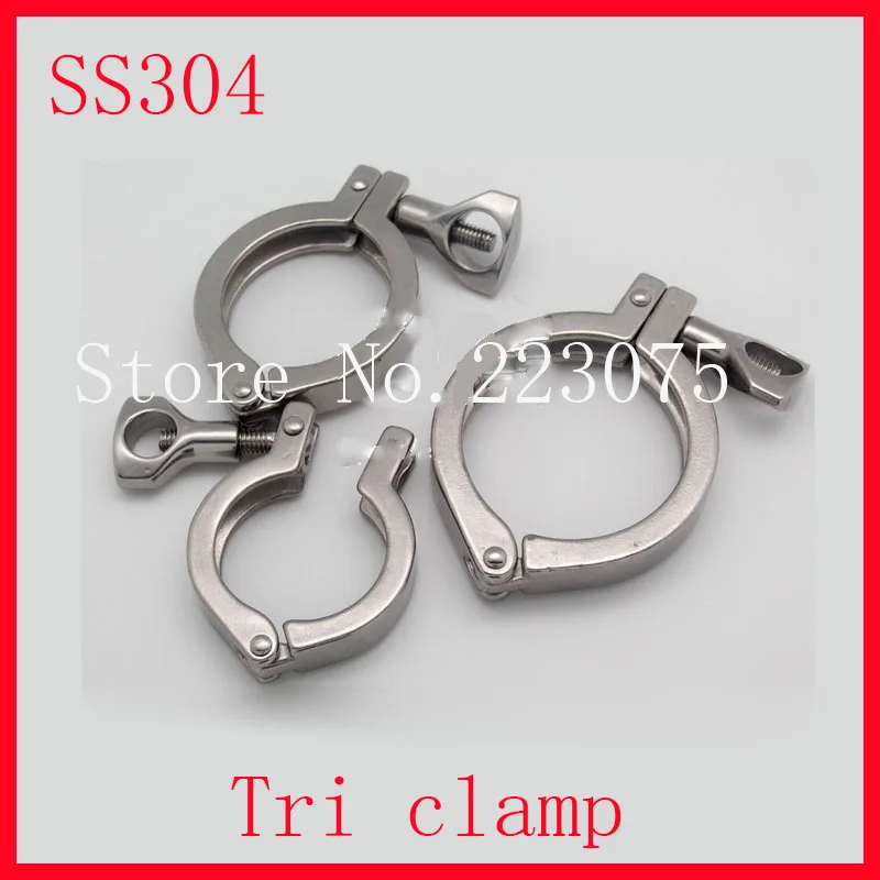 New arrival 1" 1.5" 2" Single SS304 sanitary Tri clamp stainless steel Heavy Duty Clamp Wing Nut Tri clover fittings
New arrival 1" 1.5" 2" Single SS304 sanitary Tri clamp stainless steel Heavy Duty Clamp Wing Nut Tri clover fittings