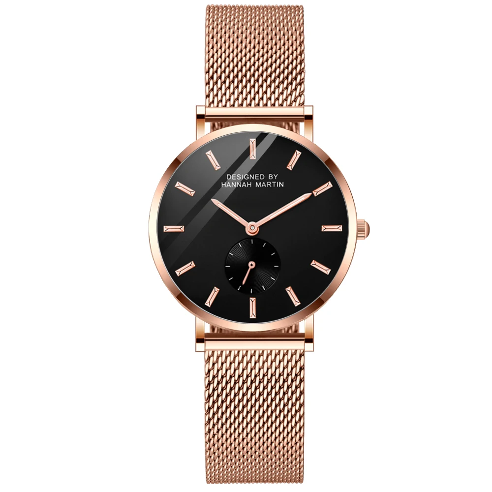 Black Gold Japan Quartz Women's Watches Stainless Steel Mesh Movement Watch Fashion Female Waterproof Wristwatches Clock Relogio
Black Gold Japan Quartz Women's Watches Stainless Steel Mesh Movement Watch Fashion Female Waterproof Wristwatches Clock Relogio