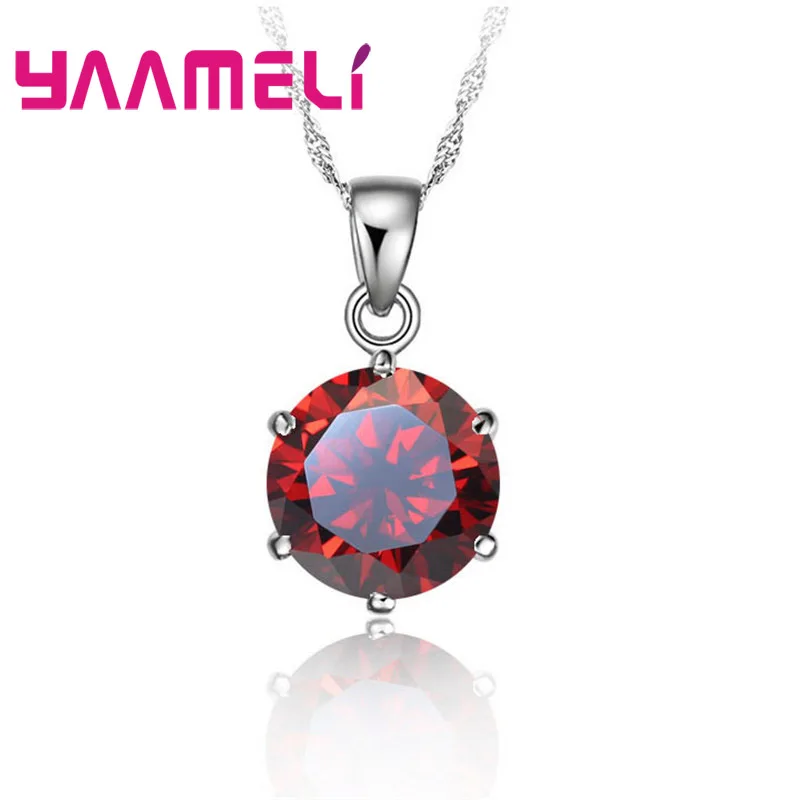 YAAMEL Factory Outlet Real 925 Sterling Silver Necklace Women New Holiday Gift Wedding Jewelry 6 Claw Cubic Zircon Engagement
YAAMEL Factory Outlet Real 925 Sterling Silver Necklace Women New Holiday Gift Wedding Jewelry 6 Claw Cubic Zircon Engagement