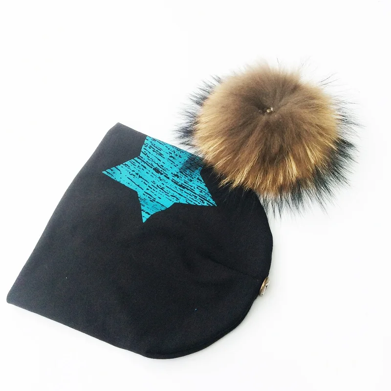 Partisig Brand Fashion Baby Hat Real 15cm Raccoon Fur Ball Hat For Boys And Girls Children's Autumn Winter Hats Caps
Partisig Brand Fashion Baby Hat Real 15cm Raccoon Fur Ball Hat For Boys And Girls Children's Autumn Winter Hats Caps