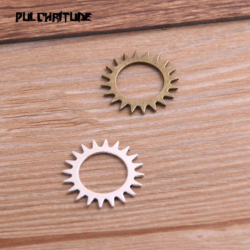 20Pcs 22mm Two Color Metal Alloy Machinery Gear Pendant Jewelry Charm Jewelry Gear Findings
20Pcs 22mm Two Color Metal Alloy Machinery Gear Pendant Jewelry Charm Jewelry Gear Findings