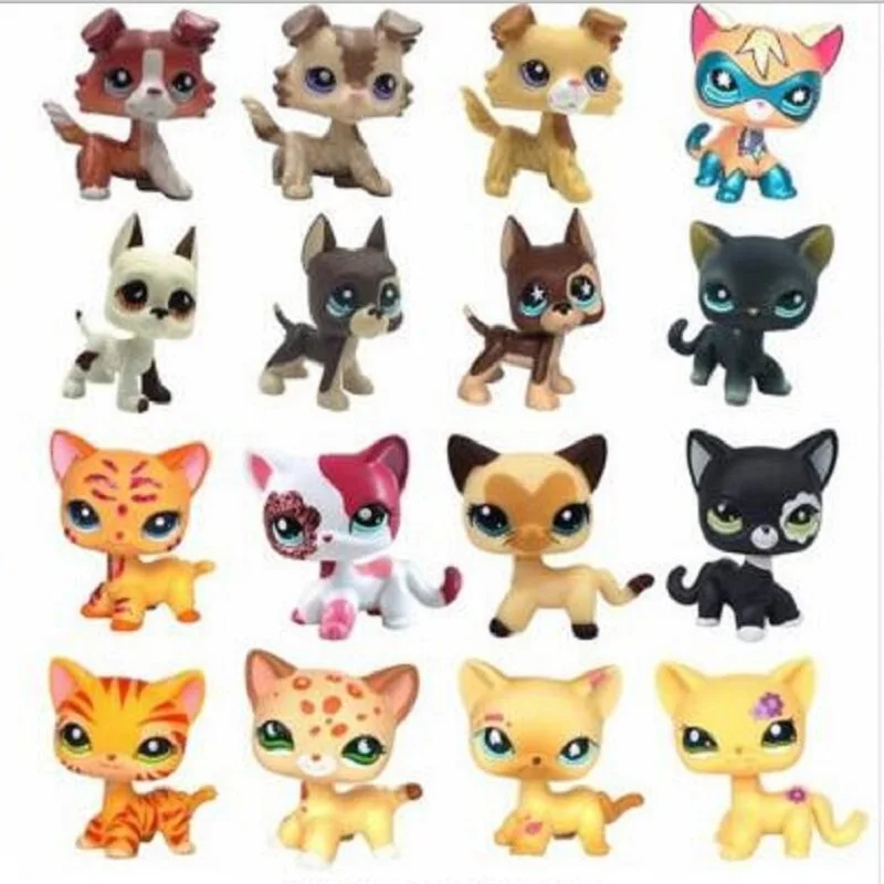 Lps pet shop cute standing animal doll figure child toy boy and girl short hair cat with glasses gift
Lps pet shop cute standing animal doll figure child toy boy and girl short hair cat with glasses gift