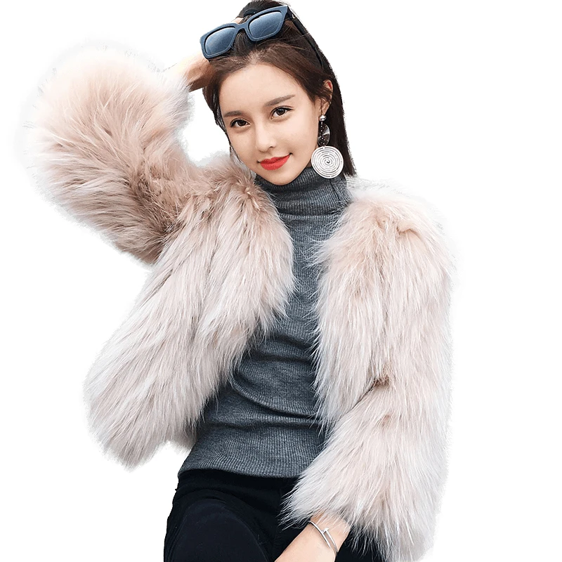 rf0074 Knitted Fur Coat for Women Natural Raccoon Fur Jacket Three Quarter Sleeve Short Style Real Fur Coat
rf0074 Knitted Fur Coat for Women Natural Raccoon Fur Jacket Three Quarter Sleeve Short Style Real Fur Coat