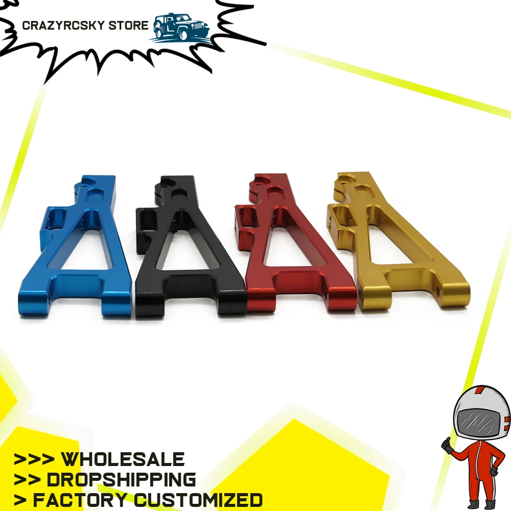 RCAWD 2PCS Alloy Front Rear Lower Suspension Arm a-Arm For RC Hobby Model Car 1:10 JLB Racing Bigfoot Monster Truck Truggy
RCAWD 2PCS Alloy Front Rear Lower Suspension Arm a-Arm For RC Hobby Model Car 1:10 JLB Racing Bigfoot Monster Truck Truggy