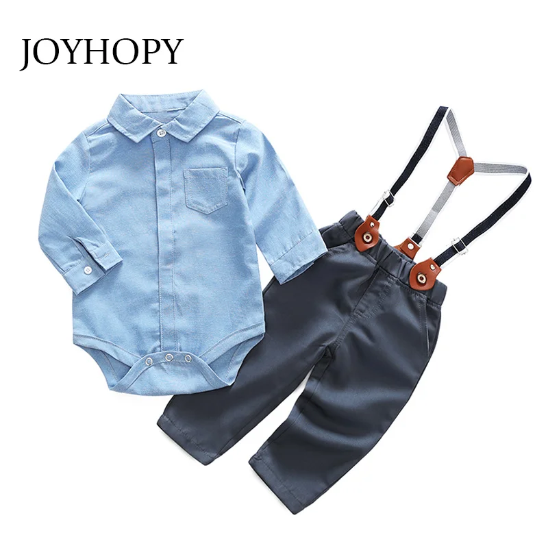 Baby Boy Clothes Set Autumn Suit For Toddler Kid Formal Party Gentleman Bodysuit Set +Overalls Pants Children Boy Clothing
Baby Boy Clothes Set Autumn Suit For Toddler Kid Formal Party Gentleman Bodysuit Set +Overalls Pants Children Boy Clothing