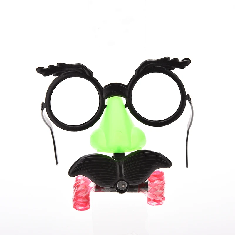 1 шт. дизайн игрушка юмора забавные клоунские очки для костюмированного бала в