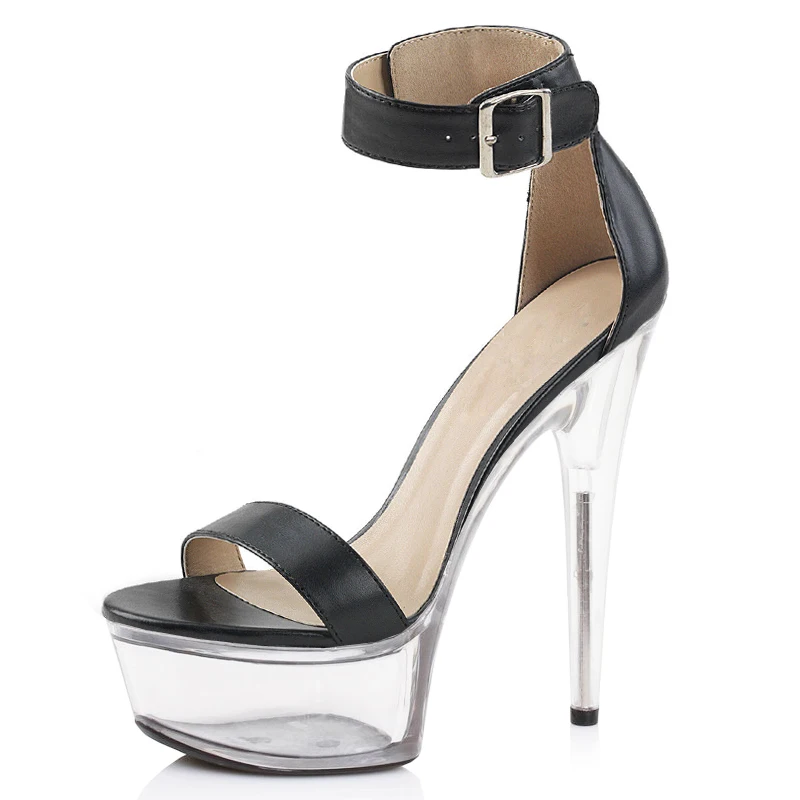 New Clear Women Sandals Platform Open Toe High Heel15CM Strappy Ankle Strap Sandals Shoes Crystal Transparent Pole Dancing Shoes
New Clear Women Sandals Platform Open Toe High Heel15CM Strappy Ankle Strap Sandals Shoes Crystal Transparent Pole Dancing Shoes