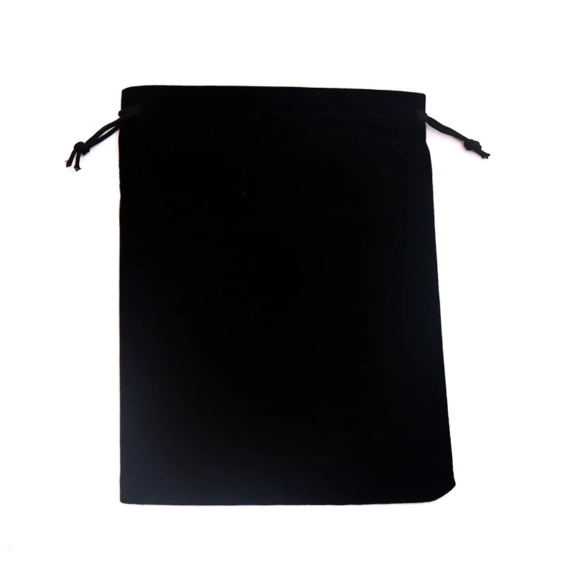 20pcs/lot Black Velvet Bag 17x23cm Big Drawstring Pouches Christmas Wedding Decoration Gift Bag Cosmetics Jewelry Packaging Bags
20pcs/lot Black Velvet Bag 17x23cm Big Drawstring Pouches Christmas Wedding Decoration Gift Bag Cosmetics Jewelry Packaging Bags