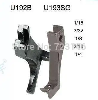Industrial Sewing Machine PIPING CORDING WELT FEET U-192SG U-193SG For Brother Juki Singer Pfaff Janome TOYATA Durkopp TYPICAL
Industrial Sewing Machine PIPING CORDING WELT FEET U-192SG U-193SG For Brother Juki Singer Pfaff Janome TOYATA Durkopp TYPICAL