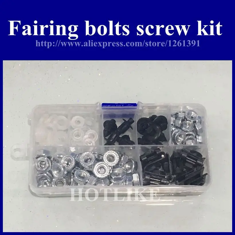 Fairing bolts For YAMAHA YZF R1 2002 2003 02 03 Body Fairing Bolt Screw Fastener-Fixation Kit Y-12 1 set
Fairing bolts For YAMAHA YZF R1 2002 2003 02 03 Body Fairing Bolt Screw Fastener-Fixation Kit Y-12 1 set