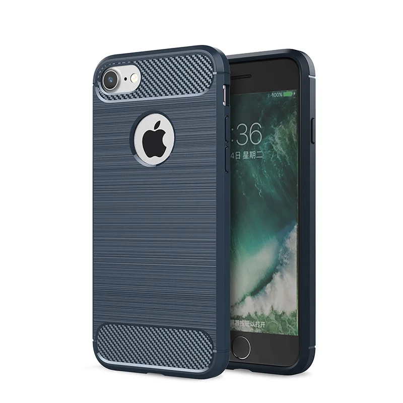 Carbon fiber silicone case for Iphone 5 6 s 7 8 plus hoesje funda soft armor brushed tpu cover for iphone x coque etui kryt tok
Carbon fiber silicone case for Iphone 5 6 s 7 8 plus hoesje funda soft armor brushed tpu cover for iphone x coque etui kryt tok