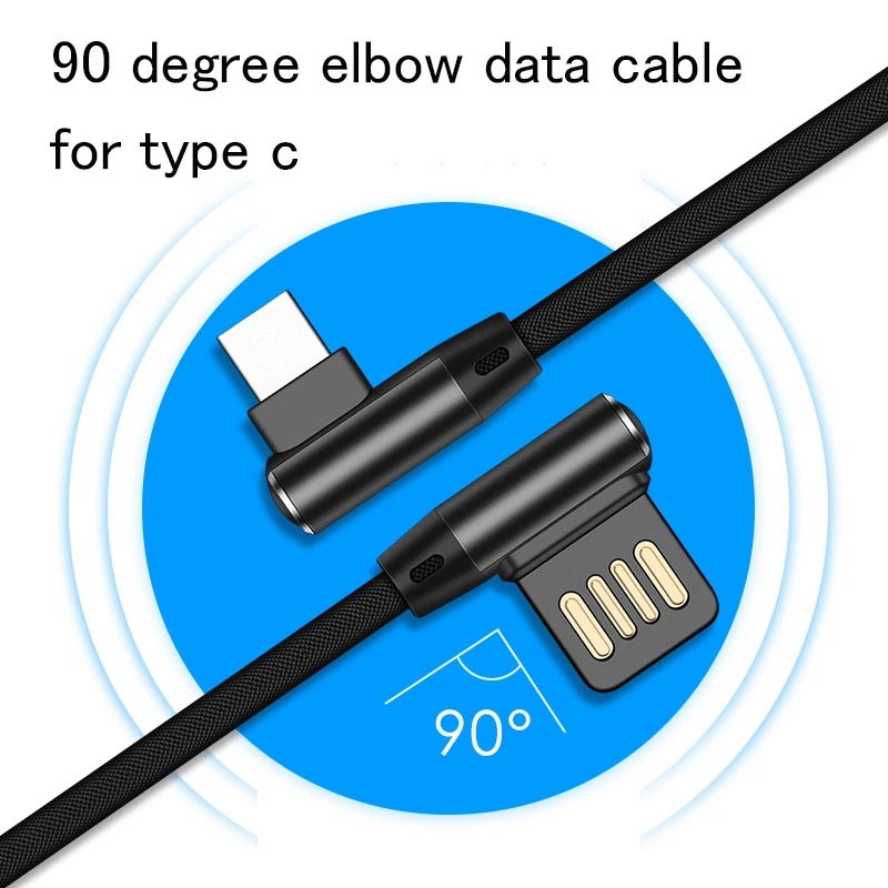Suntaih Type C cable for Xiaomi Redmi note 7 Fast Charging Samsung S8 note9 USB Charger Cable Double-sided Plug Data | Мобильные